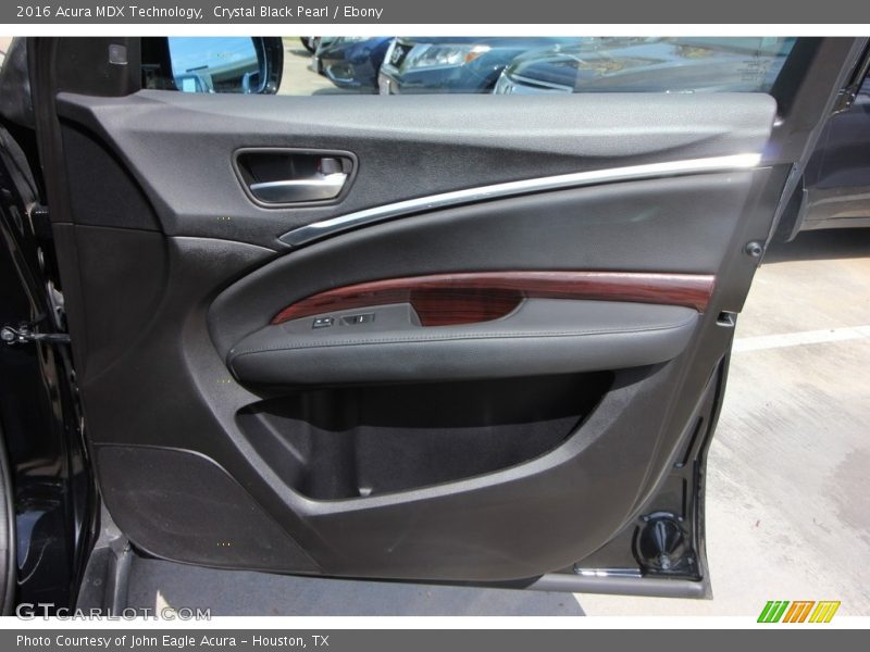 Crystal Black Pearl / Ebony 2016 Acura MDX Technology