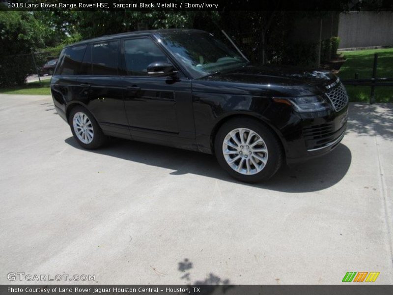 Santorini Black Metallic / Ebony/Ivory 2018 Land Rover Range Rover HSE