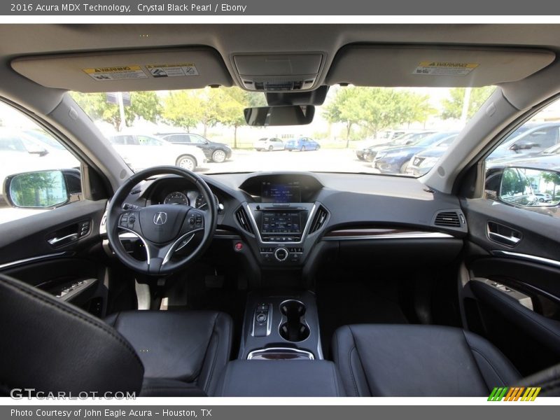 Crystal Black Pearl / Ebony 2016 Acura MDX Technology