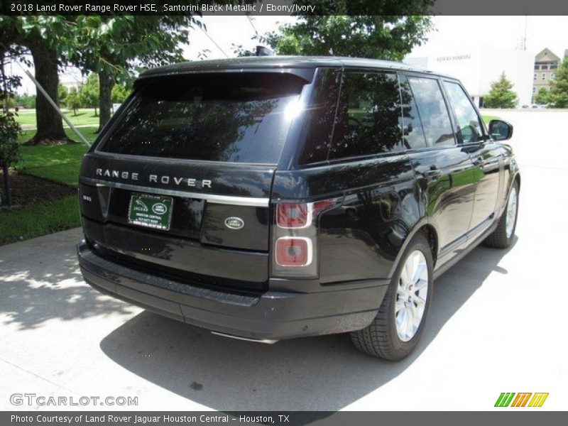 Santorini Black Metallic / Ebony/Ivory 2018 Land Rover Range Rover HSE