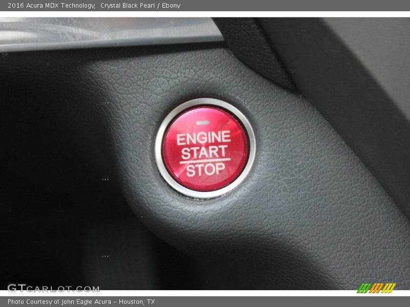 Crystal Black Pearl / Ebony 2016 Acura MDX Technology