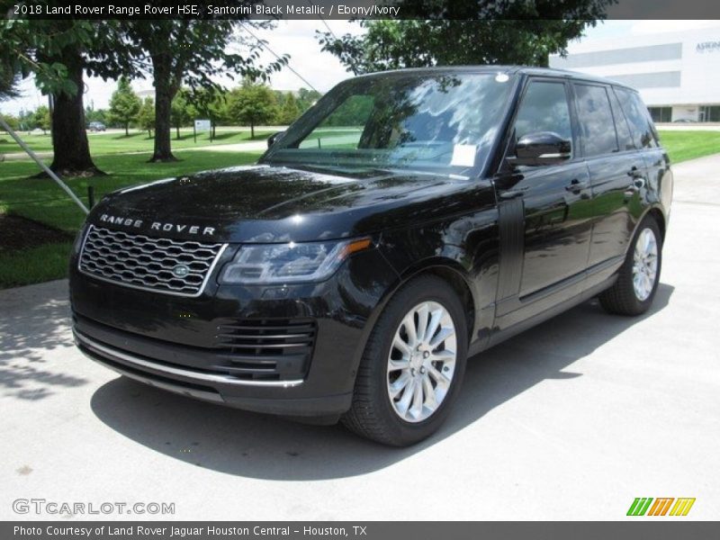 Santorini Black Metallic / Ebony/Ivory 2018 Land Rover Range Rover HSE