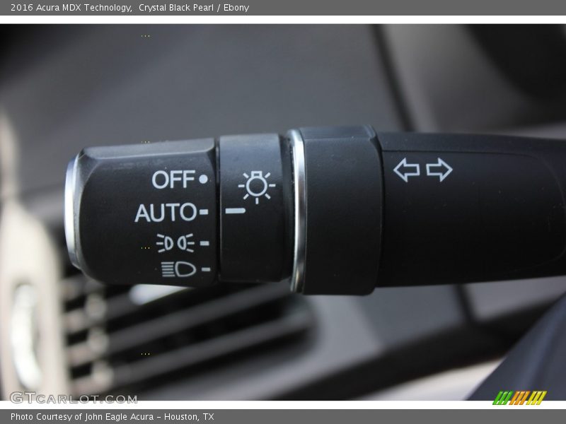 Crystal Black Pearl / Ebony 2016 Acura MDX Technology