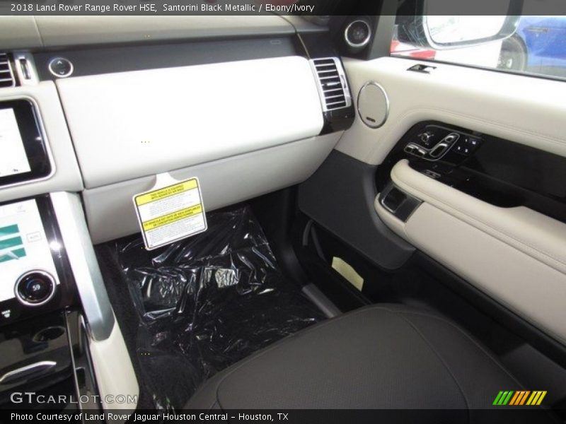 Santorini Black Metallic / Ebony/Ivory 2018 Land Rover Range Rover HSE