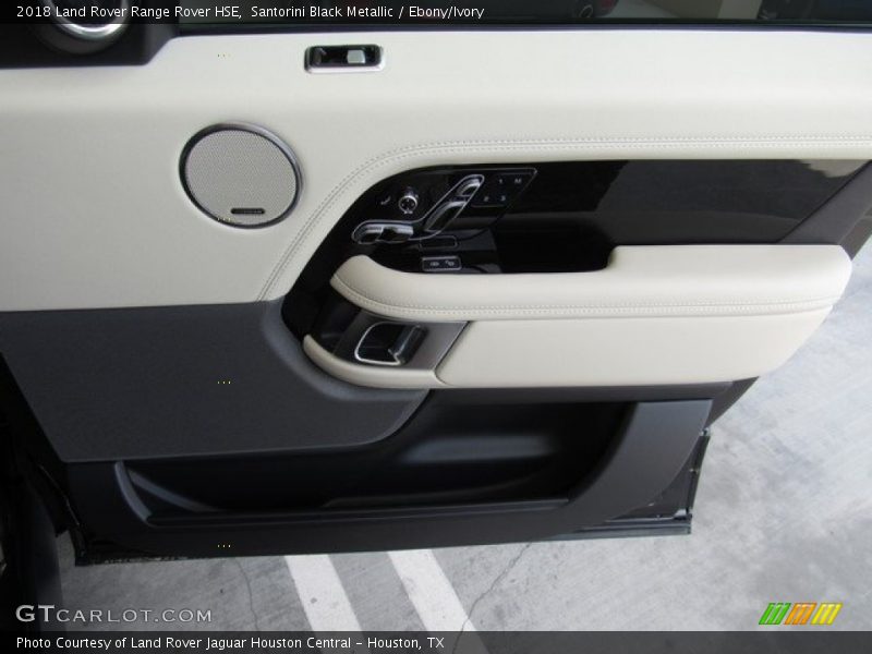 Santorini Black Metallic / Ebony/Ivory 2018 Land Rover Range Rover HSE
