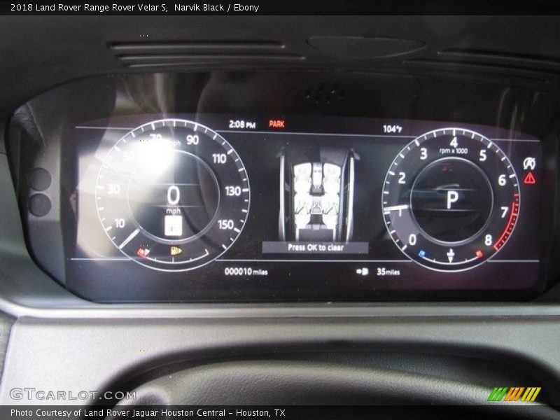 Narvik Black / Ebony 2018 Land Rover Range Rover Velar S