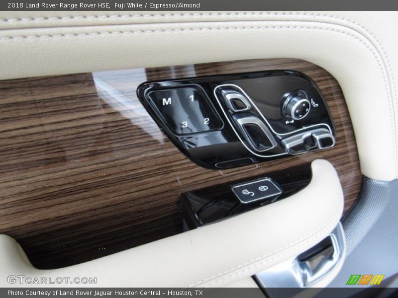 Fuji White / Espresso/Almond 2018 Land Rover Range Rover HSE