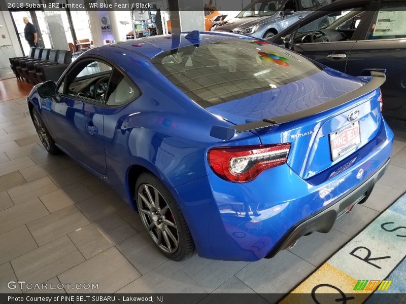 WR Blue Pearl / Black 2018 Subaru BRZ Limited