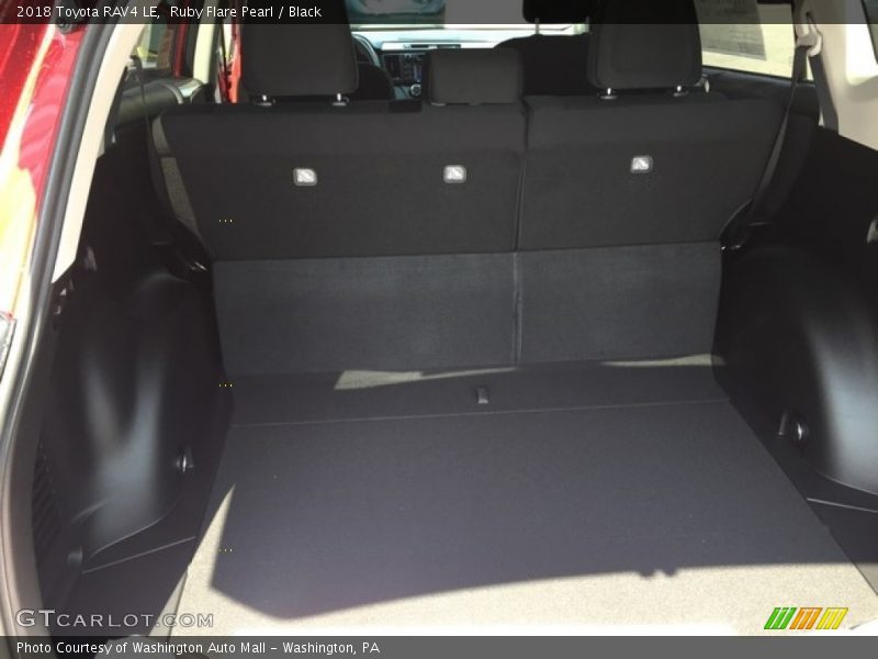 Ruby Flare Pearl / Black 2018 Toyota RAV4 LE