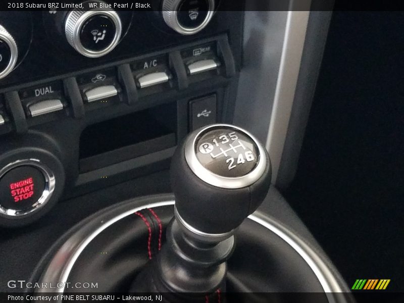  2018 BRZ Limited 6 Speed Manual Shifter