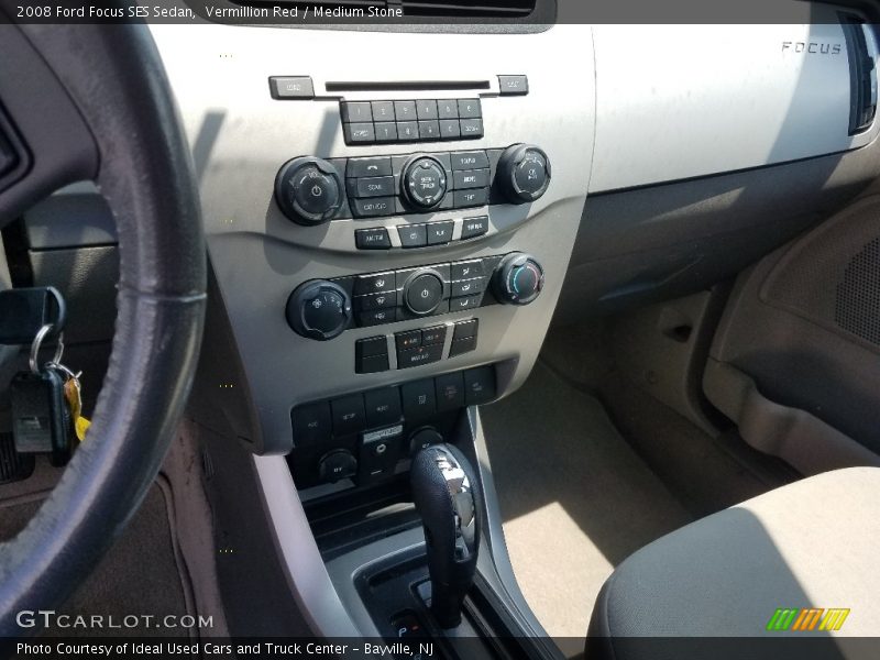 Vermillion Red / Medium Stone 2008 Ford Focus SES Sedan