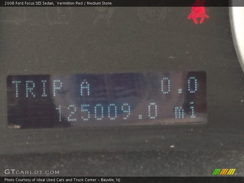 Vermillion Red / Medium Stone 2008 Ford Focus SES Sedan