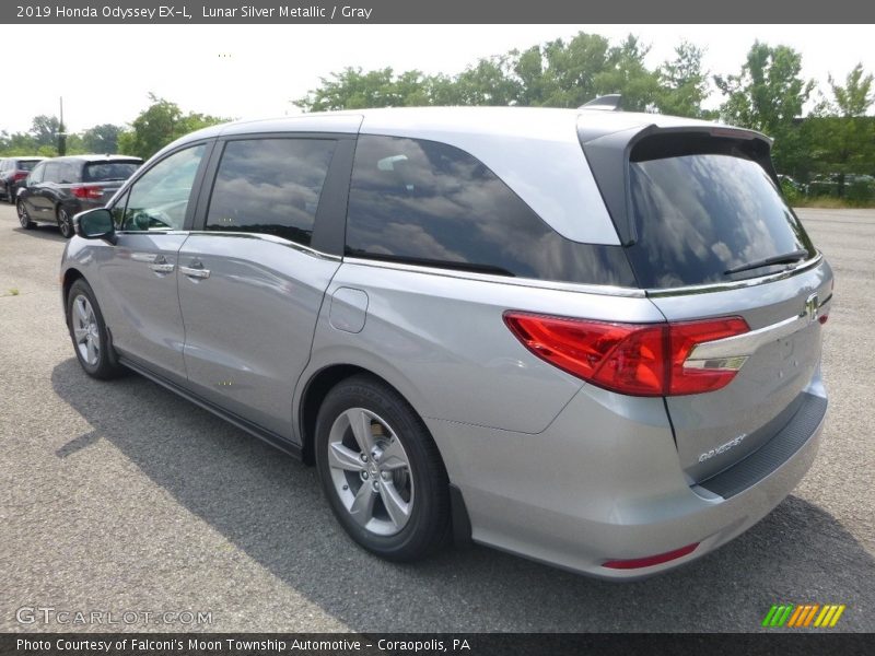 Lunar Silver Metallic / Gray 2019 Honda Odyssey EX-L