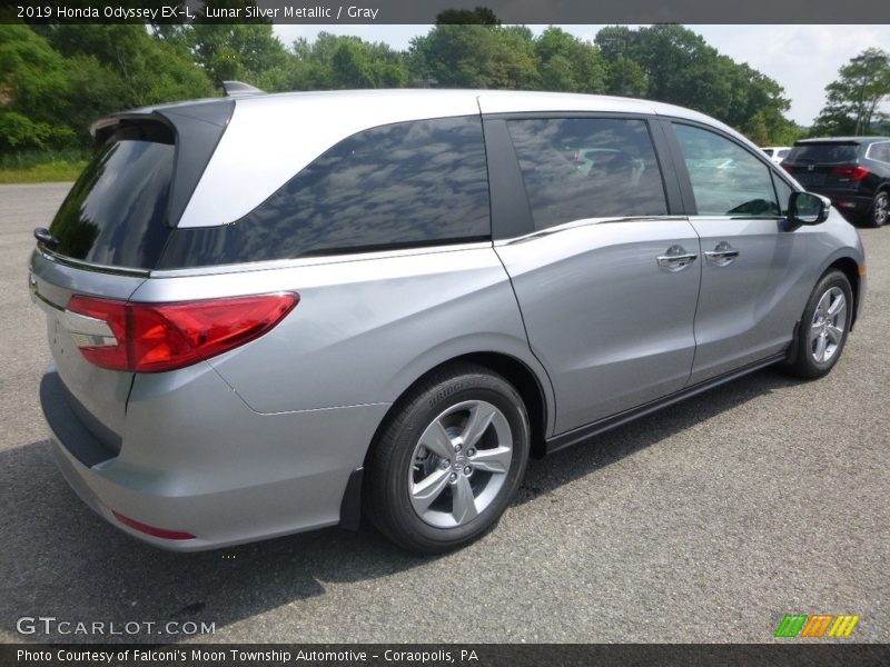 Lunar Silver Metallic / Gray 2019 Honda Odyssey EX-L