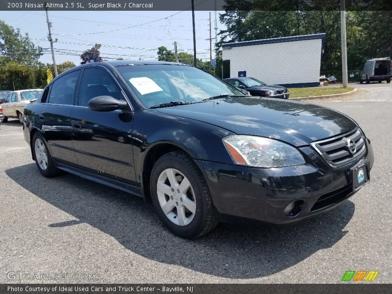 Super Black / Charcoal 2003 Nissan Altima 2.5 SL