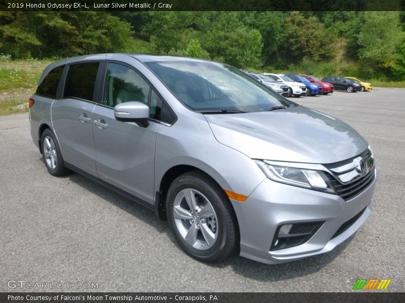 Lunar Silver Metallic / Gray 2019 Honda Odyssey EX-L