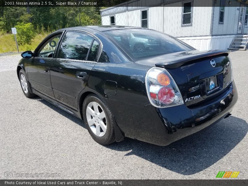Super Black / Charcoal 2003 Nissan Altima 2.5 SL