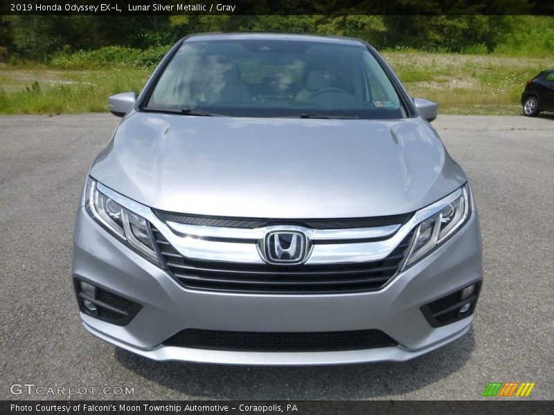 Lunar Silver Metallic / Gray 2019 Honda Odyssey EX-L