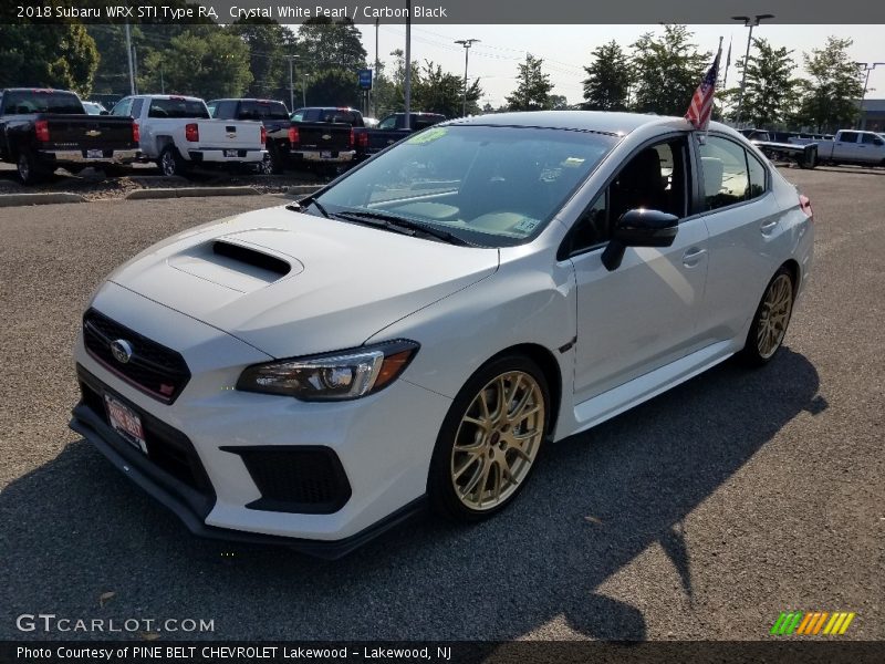 Front 3/4 View of 2018 WRX STI Type RA