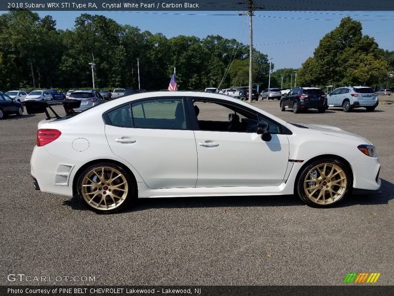  2018 WRX STI Type RA Crystal White Pearl