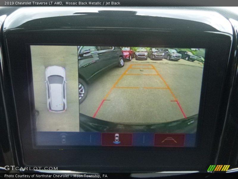 Mosaic Black Metallic / Jet Black 2019 Chevrolet Traverse LT AWD