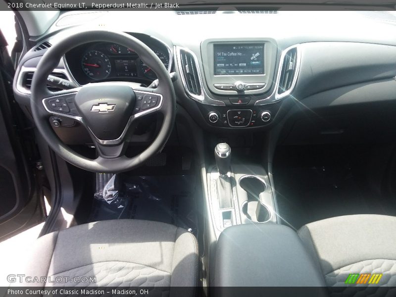 Pepperdust Metallic / Jet Black 2018 Chevrolet Equinox LT