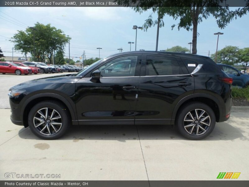 Jet Black Mica / Black 2018 Mazda CX-5 Grand Touring AWD