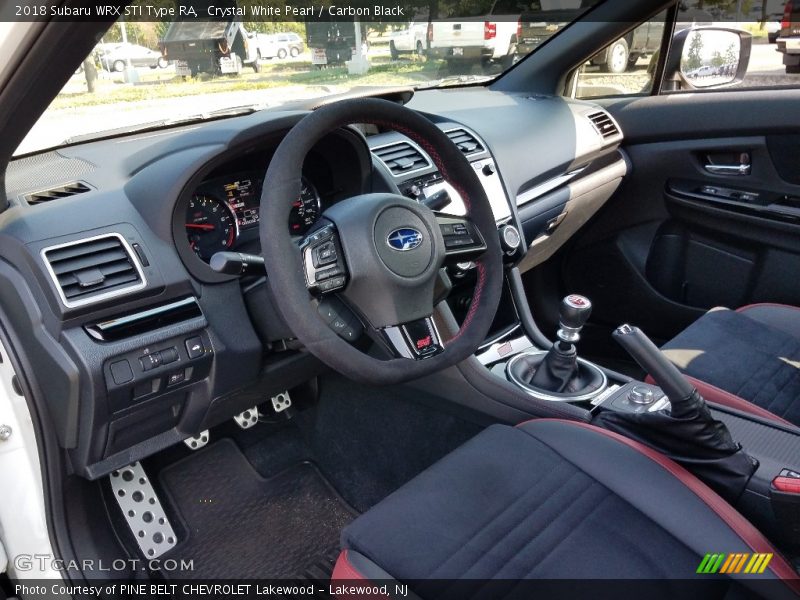  2018 WRX STI Type RA Carbon Black Interior