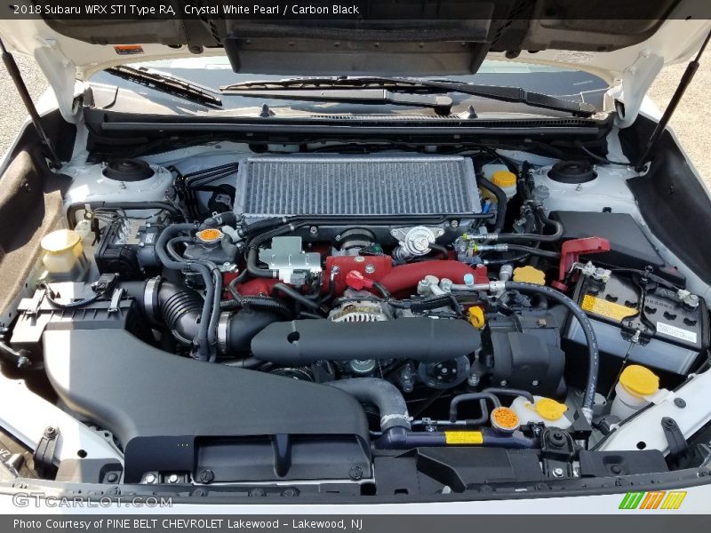  2018 WRX STI Type RA Engine - 2.5 Liter Turbocharged DOHC 16-Valve VVT Horizontally Opposed 4 Cylinder