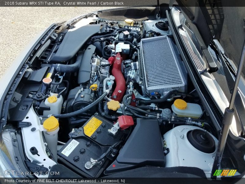  2018 WRX STI Type RA Engine - 2.5 Liter Turbocharged DOHC 16-Valve VVT Horizontally Opposed 4 Cylinder