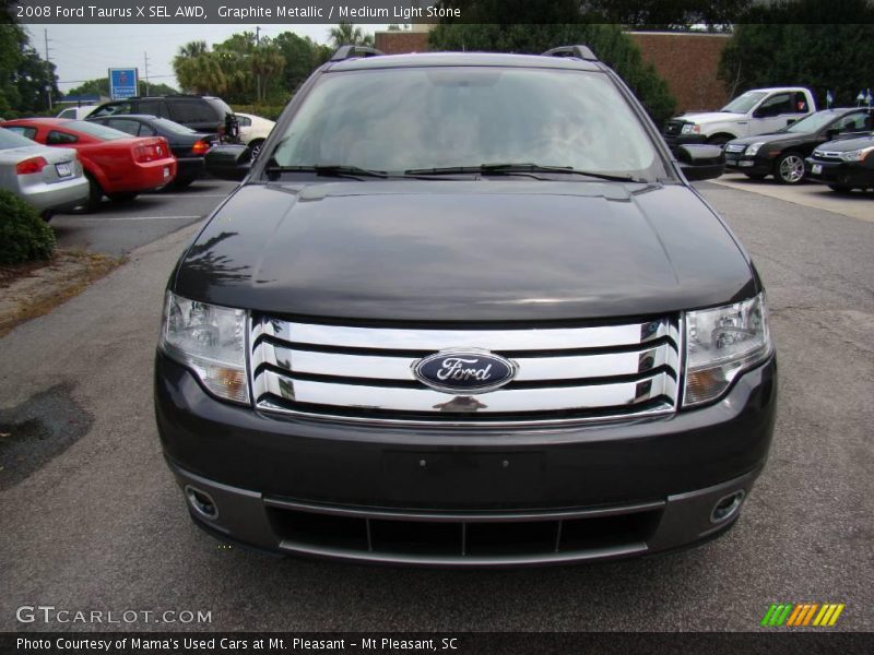 Graphite Metallic / Medium Light Stone 2008 Ford Taurus X SEL AWD