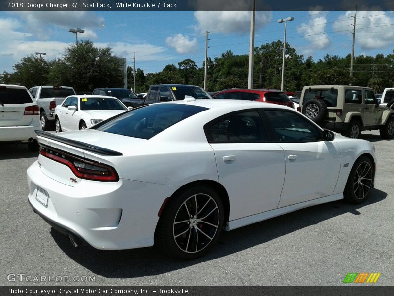 White Knuckle / Black 2018 Dodge Charger R/T Scat Pack