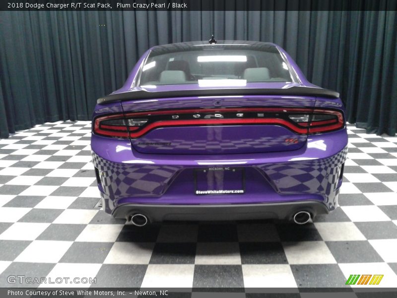 Plum Crazy Pearl / Black 2018 Dodge Charger R/T Scat Pack