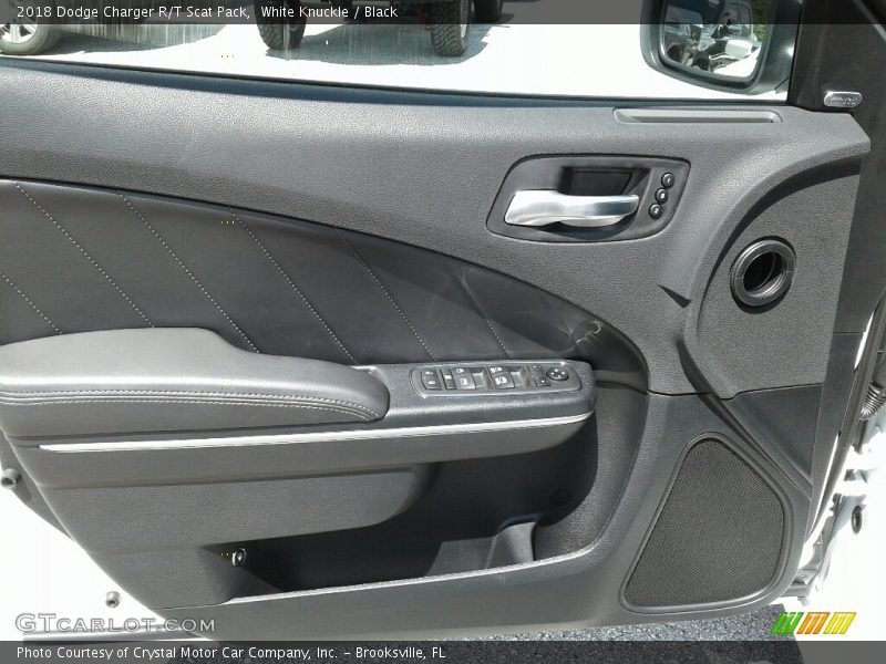 White Knuckle / Black 2018 Dodge Charger R/T Scat Pack