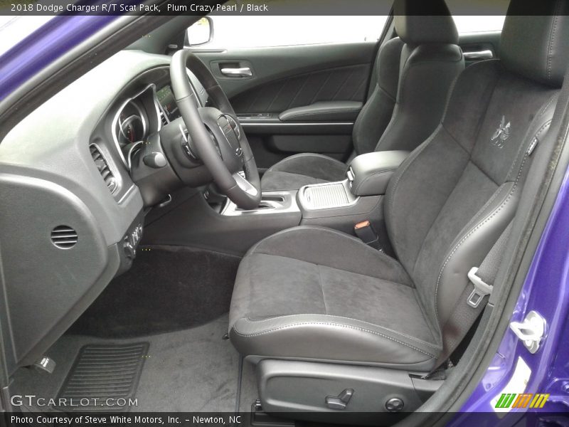Plum Crazy Pearl / Black 2018 Dodge Charger R/T Scat Pack