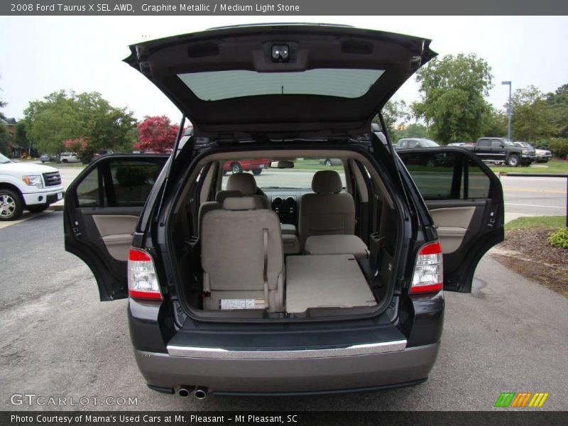 Graphite Metallic / Medium Light Stone 2008 Ford Taurus X SEL AWD