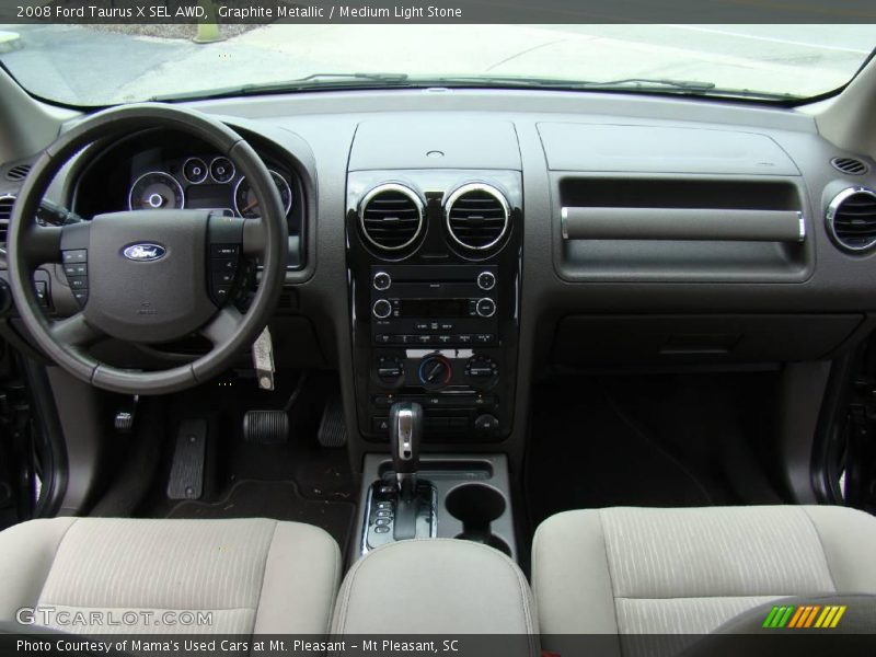 Graphite Metallic / Medium Light Stone 2008 Ford Taurus X SEL AWD