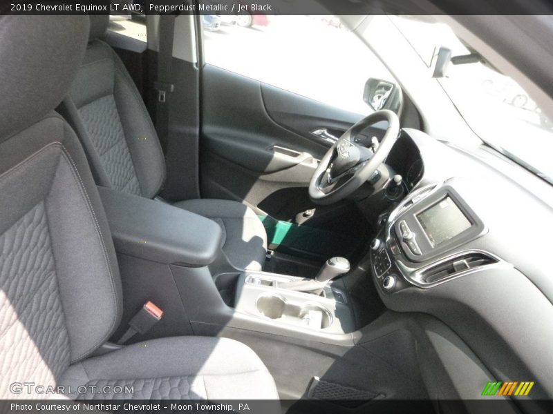 Pepperdust Metallic / Jet Black 2019 Chevrolet Equinox LT AWD