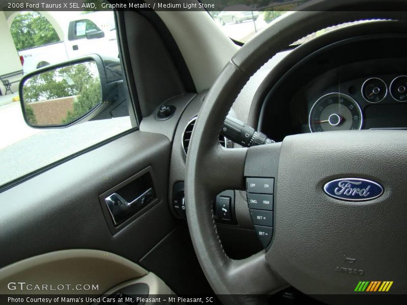 Graphite Metallic / Medium Light Stone 2008 Ford Taurus X SEL AWD