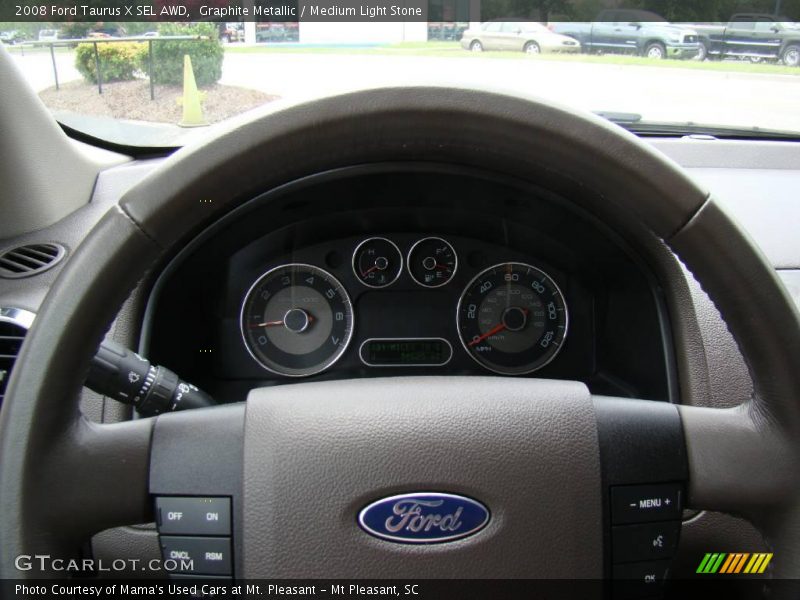 Graphite Metallic / Medium Light Stone 2008 Ford Taurus X SEL AWD