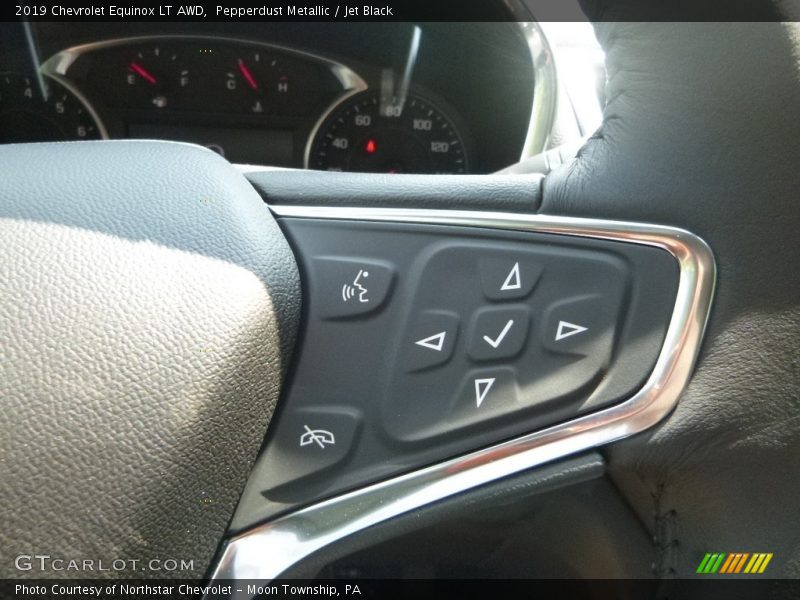 Pepperdust Metallic / Jet Black 2019 Chevrolet Equinox LT AWD