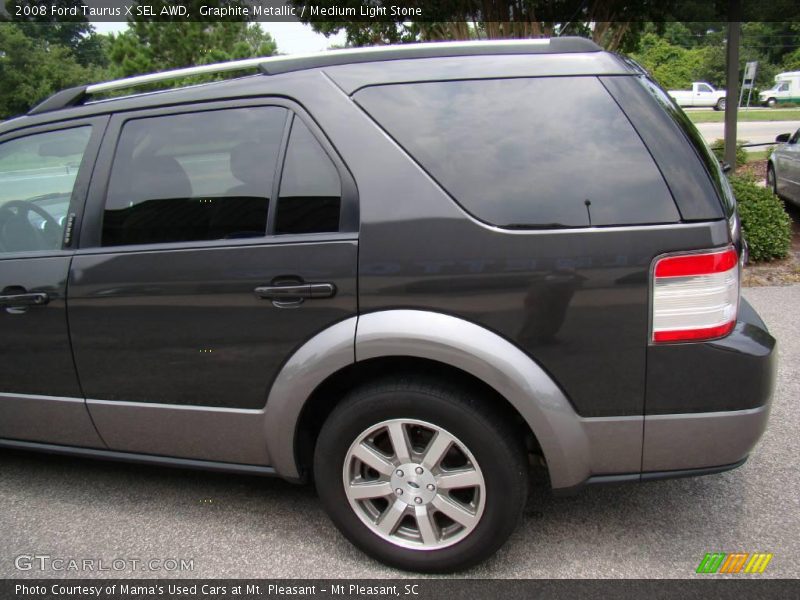 Graphite Metallic / Medium Light Stone 2008 Ford Taurus X SEL AWD