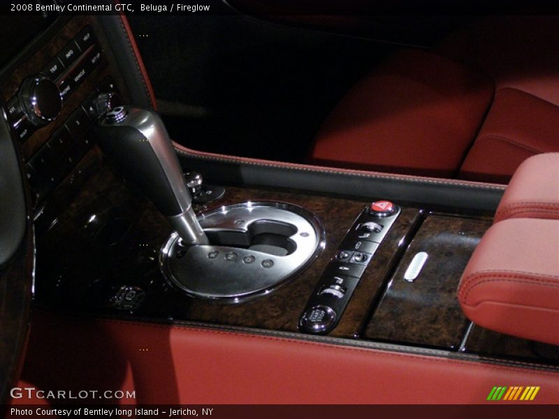 2008 Bentley Continental GTC, Beluga / Fireglow/Beluga/Burr Walnut, Center Console - 2008 Bentley Continental GTC 