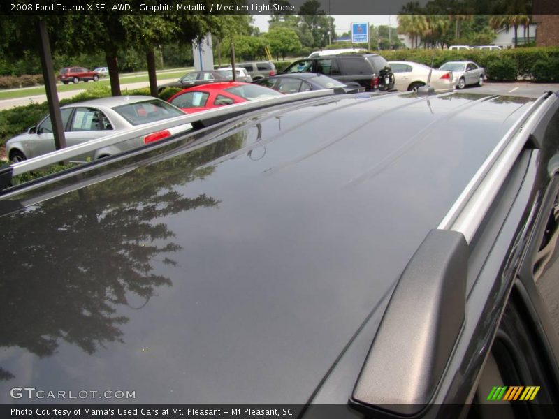Graphite Metallic / Medium Light Stone 2008 Ford Taurus X SEL AWD