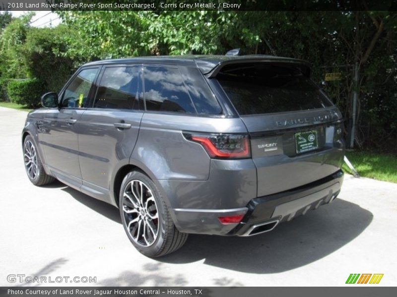 Corris Grey Metallic / Ebony 2018 Land Rover Range Rover Sport Supercharged