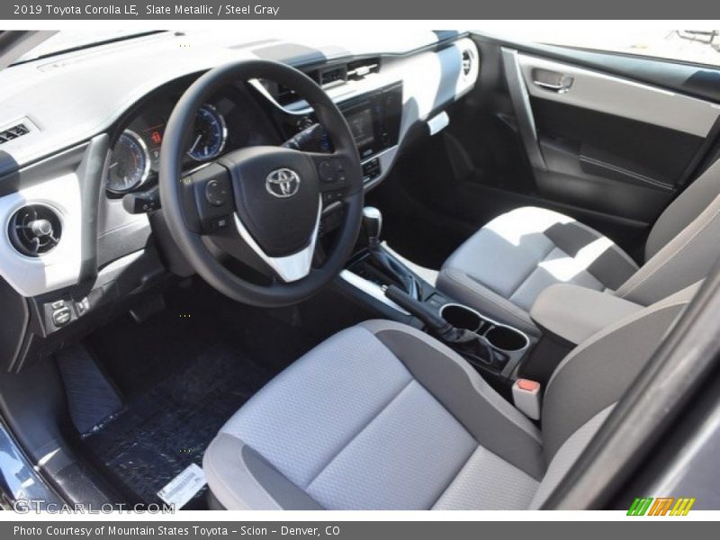 Slate Metallic / Steel Gray 2019 Toyota Corolla LE