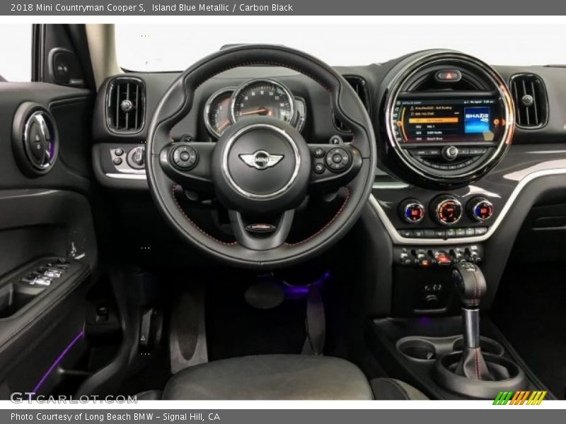 Island Blue Metallic / Carbon Black 2018 Mini Countryman Cooper S
