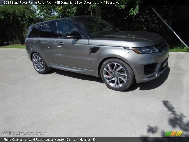 Silicon Silver Metallic / Ebony/Ivory 2018 Land Rover Range Rover Sport HSE Dynamic