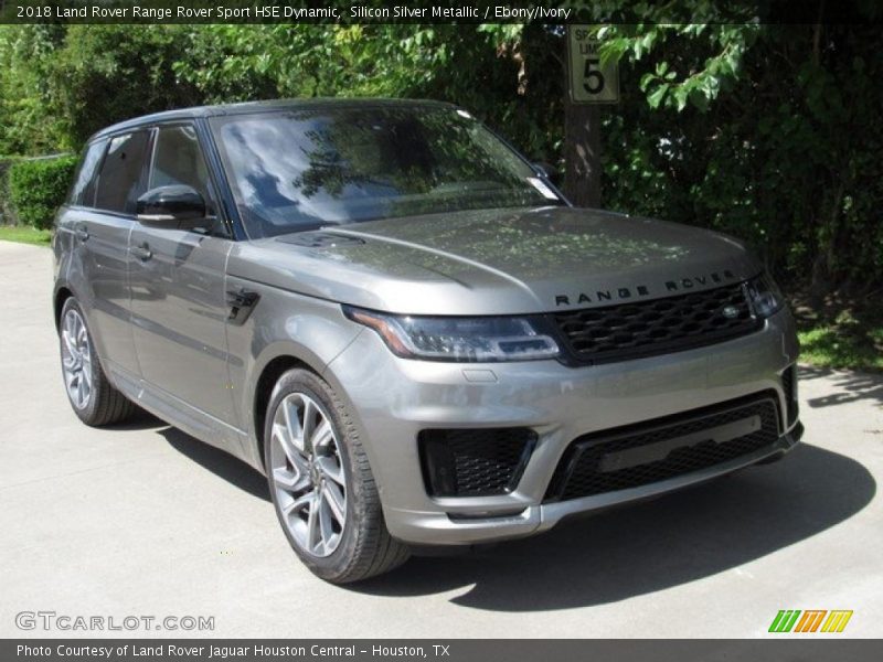 Silicon Silver Metallic / Ebony/Ivory 2018 Land Rover Range Rover Sport HSE Dynamic