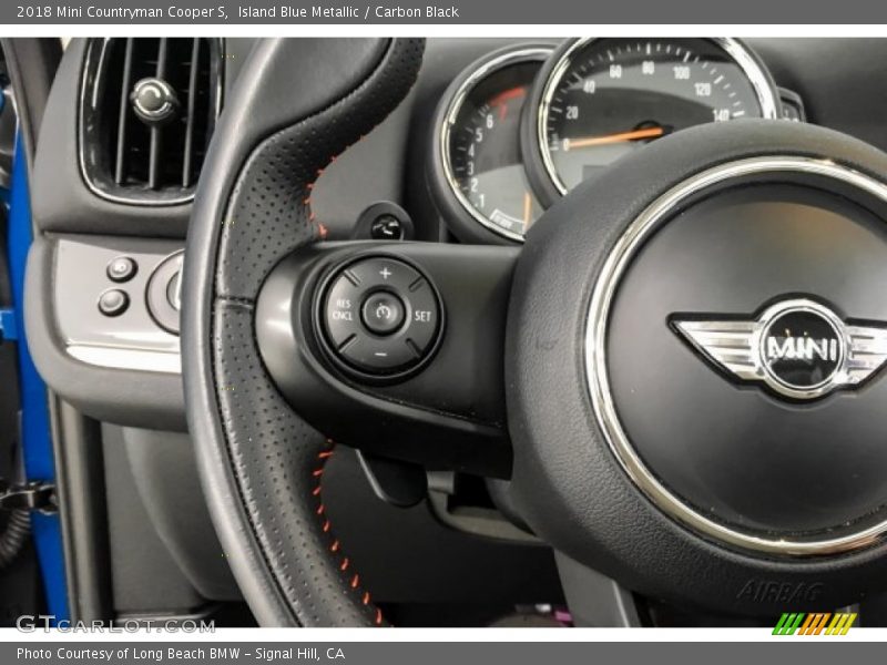 Island Blue Metallic / Carbon Black 2018 Mini Countryman Cooper S